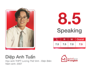 DIỆP ANH TUẤN - 8.5 IELTS SPEAKING